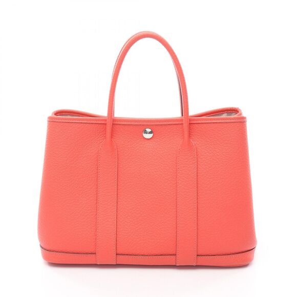 Hermes Handbags - Hermes Tote Bag Garden Party Tpm 051568ck Rose Texas Leather Garden